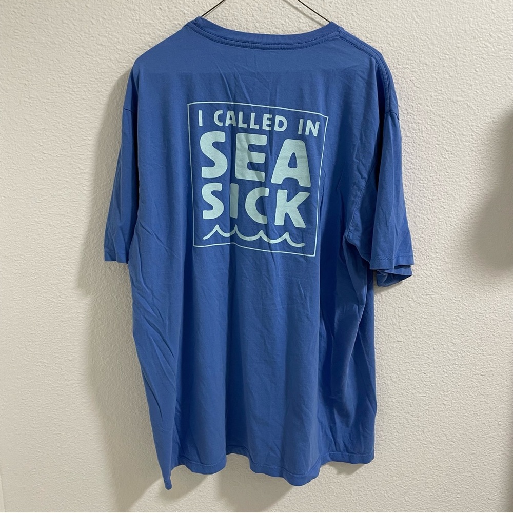 Coast Hippie Blue Organic Cotton Tee